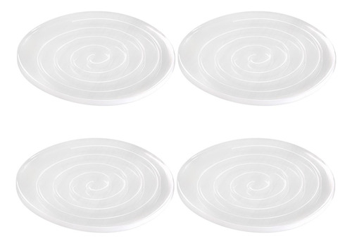 4 Uds. Almohadillas De Silicona Para Diámetro Redondo 4 Cm