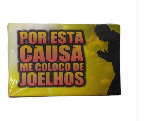 100 Envelope Campanha - Por Esta Causa Me Coloco De Joelhos