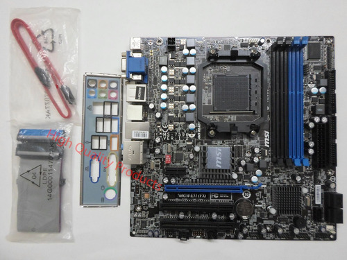 Imagen 2 de 6 de Motherboard Msi 760gm-e51 (fx) Ddr3 Socket Am3+