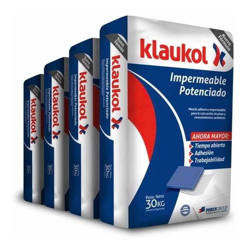 Pegamento Impermeable Klaukol Potenciando P/ Cerámica 30kg