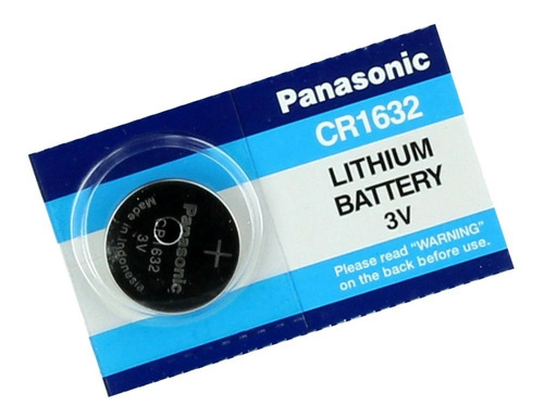 Pila Boton Litio Cr1632 X 5 Un 3v Panasonic Original Blister