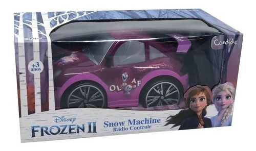 Carrinho Controle Remoto Frozen 2 Snow Machine Surpresa 8352