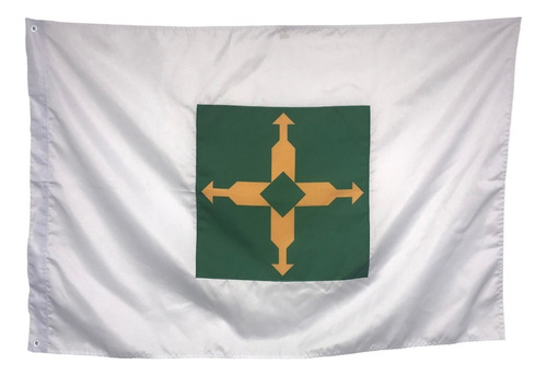 Bandeira Do Distrito Federal 2 Panos (1,28 X 0,90)