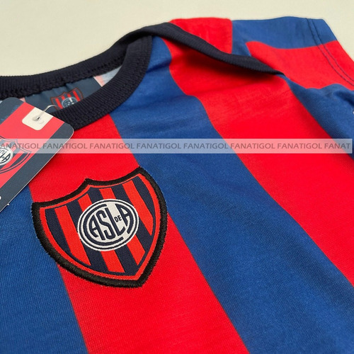 Imagen 3 de 9 de Body De Bebé San Lorenzo Producto Oficial 100% Algodón