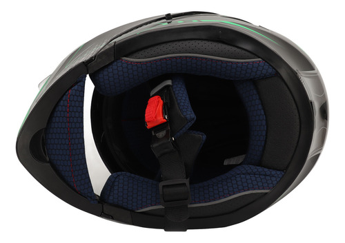 Casco Abatible Para Motocicleta Con Gafas Spoiler Casco De