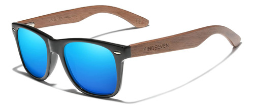 Kingseven Gafas De Sol De Madera Polarizadas Para Hombres Y