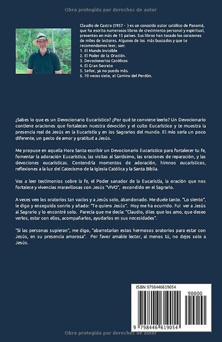 Devocionario Eucaristico 365 Dias Con Jesus..., De De Castro, Claudio. Editorial Independently Published En Español