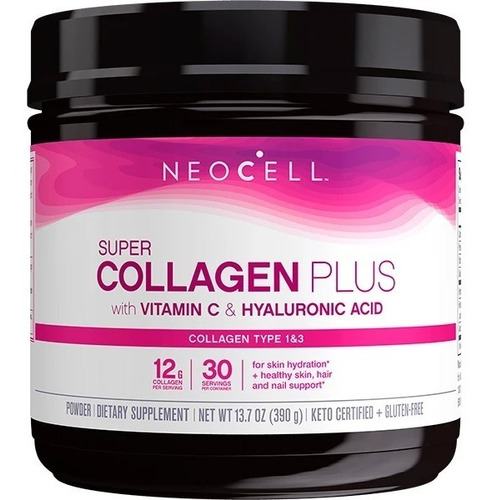 Neocell Super Collagen Plus Vitamin C Á. Hialurónico 390gr