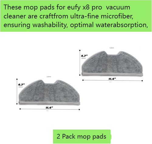 Kit De Accesorios Jpbaisqic Para Eufy X8 Pro: Piezas De Eufy