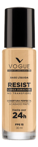 Base Liquida Resistente Vogue 24h - mL a $960