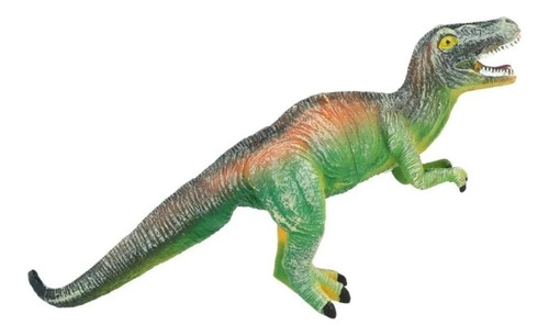 Imagen 5 de 9 de Dinosaurio De Juguete Set De 6 Dinosaurios De Goma 30cm