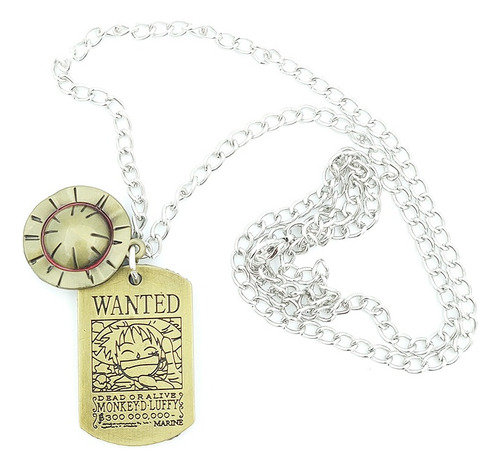 Collar One Piece M2 Luffy Anime De Colección
