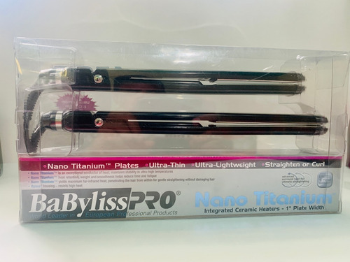 Imagen 4 de 4 de Babylisspro Combo De Dos Alisadora De Pelo De 1 Pulgada