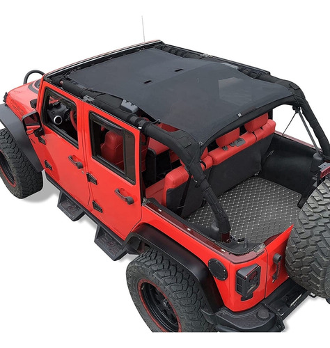 Jeep Wrangler Sun Shade Jk Unlimited  Puertas Delanter...