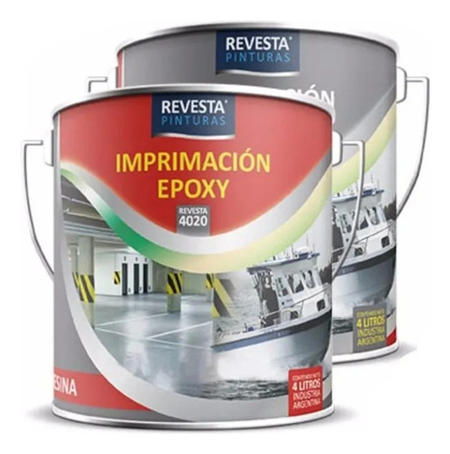 Revesta 4020 Imprimación Epoxi Lijable 2 L