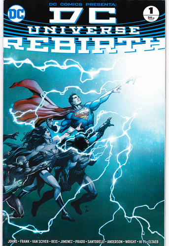 Dc Universe Rebirth 1 Especial - Comic Español