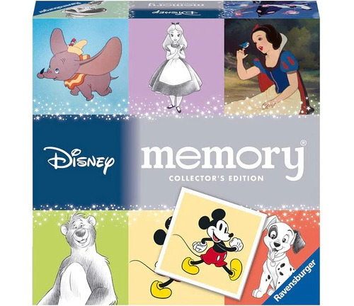 Memory® Colección Disney 27378 (platinaa) 36 Pares Ravensbur