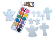 Comprar Kit Acuarelas + Ceramicas - Comunion \u002F Bautizo
