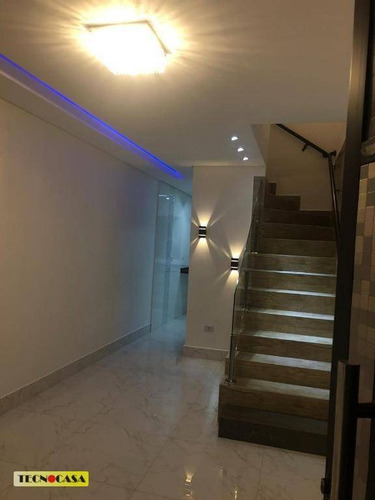 Imagem 2 de 20 de Sobrado Com 2 Dormitórios À Venda, 52 M² Por R$ 230.000,00 - Vila Caiçara - Praia Grande/sp - So2206