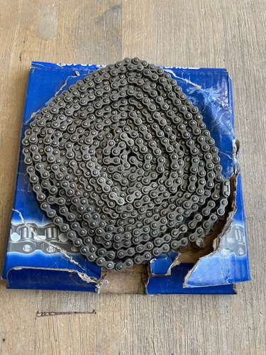 Chjc Ansi 25-1r 10' Roller Chain #25 Chain New Ssm