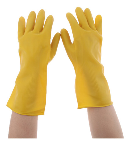 Luvas De Látex De Borracha Industrial Heavyweight Jardinagem