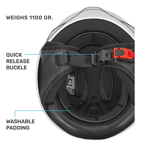 Casco De Casco De Casco De Motocicleta De Casco De Westt Con