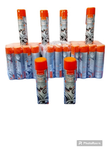 Lubricante Multifuncion Tf3 Con Teflón Ideal Cadenas Packx12