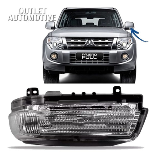 Pisca Seta Retrovisor Pajero Full 08 09 2010 11 12 13 14 Le