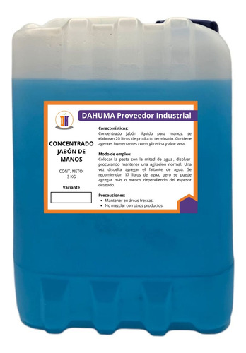 Concentrado Para Fabricar Jabón De Manos Moras
