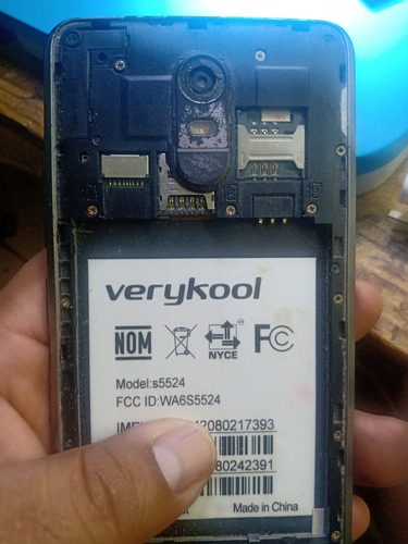 Lógica Verykool S5524 Es Compañia Telcel  