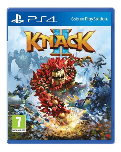Knack 2 Ps4 Fisico Nuevo Sellado! Sb