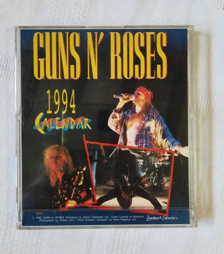 Guns N' Roses Calendario Compact Disc 1994 Importado Germany