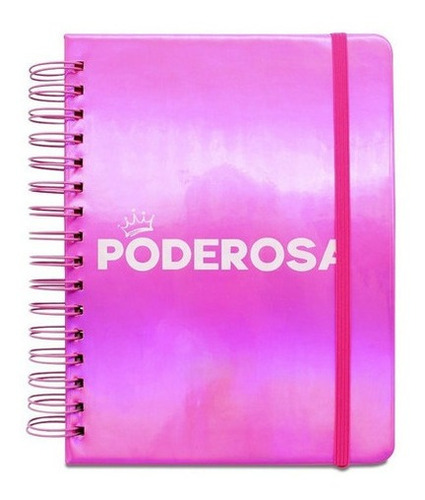  Zonacriativa Caderno de Anotações Caderno Anotações 92 folhas  listradas 1 assuntos unidade x 1 23cm x 20cm poderosa cor rosa
