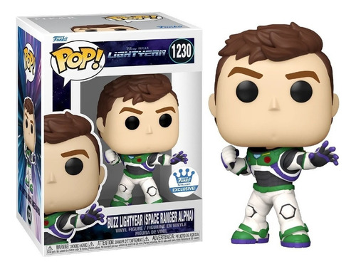 ¡Funko Pop! ¡Exclusivo de la Space Ranger Alpha 1230 de Buzz Lightyear