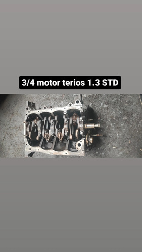 3/4 Motor Terios K3 1.3 Importado Std Original 