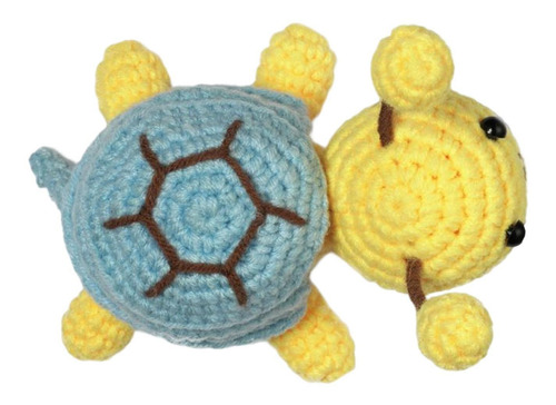 Animal Doll Crochet Kit Tortuga Costura Artesanía Regalo De