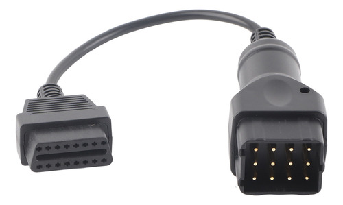 Adaptador Obdii De 12 Pines A 16 Pines Con Conector Obd2 Par