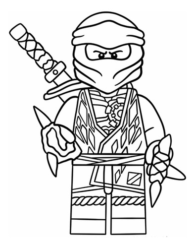 Imprimible Lego Para Pintar Bloques Colorear Emmet Batman