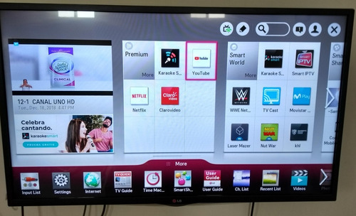 Técnico De Televisores LG Con Imagen Azul, Sin Wifi - Maipú