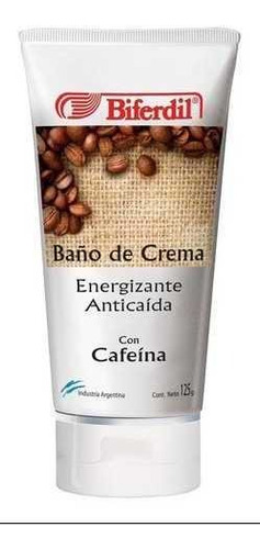 Biferdil Baño De Crema Anticaida Con Cafeina 125g Biferdil