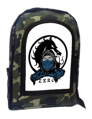 Mochila Camuflada Mortal Kombat A5