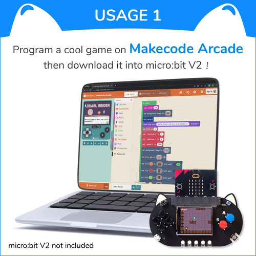 Kittenbot Newbit Arcade Shield - Driver De Programación Gráf