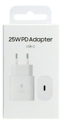 Cargador Adaptador Para Samsung 25w Usb-c Carga Rápida