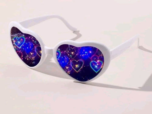 Lentes Convierten Luces En Corazones / Cotillón/ Hora Loca