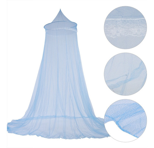 Elegante Encaje Princesa Niños Cama Dosel Cortina Mosquitos