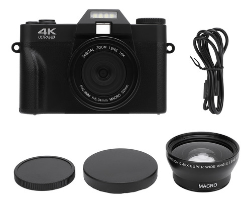 Cámara Digital 4k Para Fotografía, Vlogs De 56 Mp, 3 Pulgada