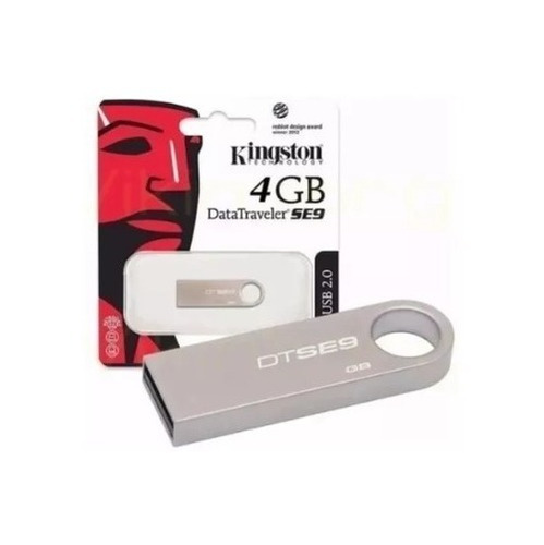 Memoria Usb 4 Gb Kingston Metalica Potatil Datatraveler Se9