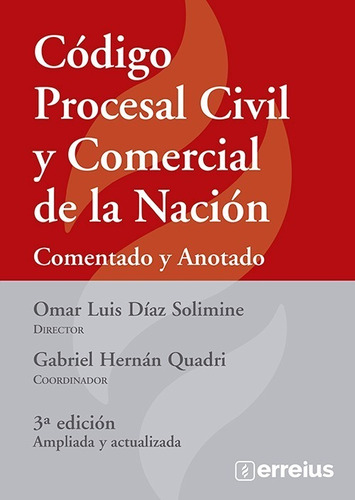 Código Procesal Civil Y Comercial De La Nación Comentado
