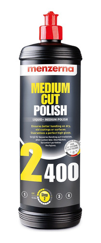 Menzerna 2400 Pulidor Corte Medio 1lt Medium Cut Polish