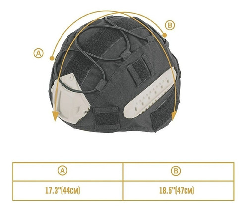 Funda O Forro Para Casco Táctico Berlin Protector